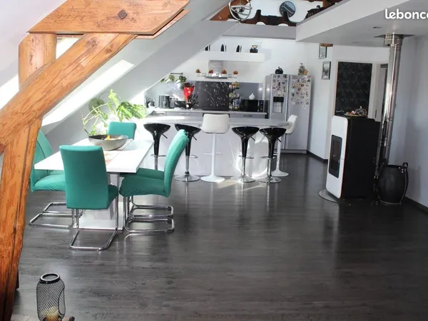 Coup de coeur à Guénange - F3 lumineux de 78 m² avec jardin, garage et parking privatif