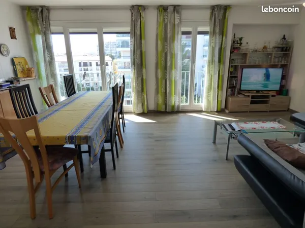 Appartement 92,5 m2 avec garage 22 m2