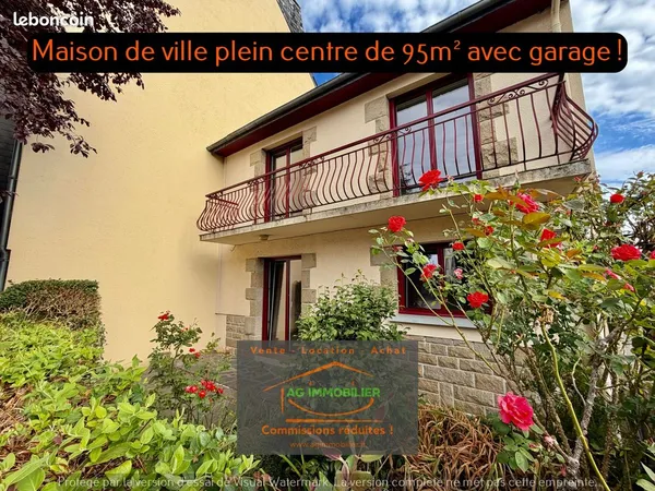 Maison de ville 5 pièces 95 m²