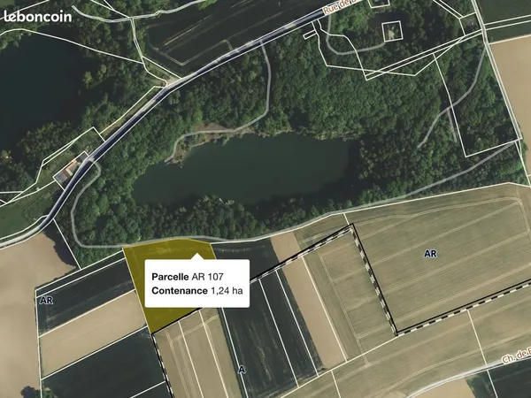 Vente de terres agricoles - Ferrière-la-Grande (59) - 2,041 ha