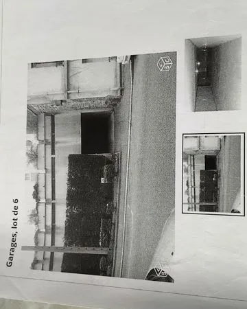 Lot de 6 garages