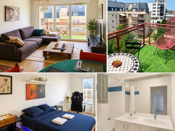 T3 meublé 64 m² - Résidence récente avec parking - Gazonfier / Prémartine