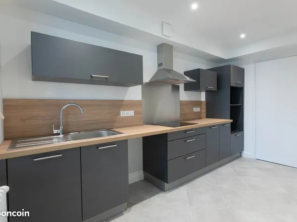 Appartement 3 pièces 59 m² avec jardin en ville