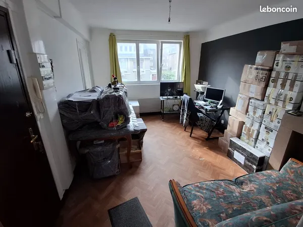 Calais nord F2 38m² 20m Parc richelieu libre au 1er Novembre