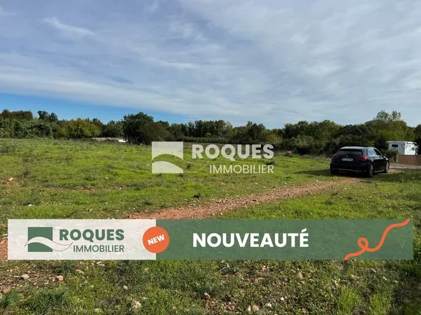 Secteur du clermontais, terrain à bâtir de 517 m2, plât viab