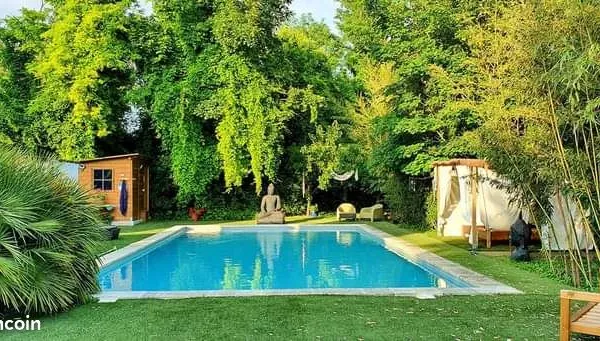 Maison à louer meublée et entièrement équipée - 4 pièces 129 m² grand jardin de 700 M2 et terrasse M