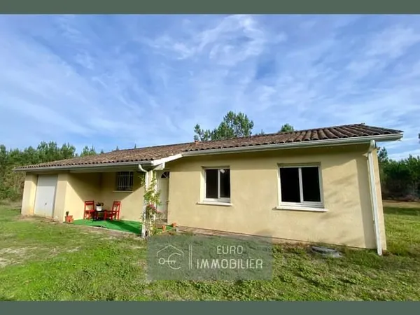 SORE MAISON PLAIN PIED 3 CHAMBRES - 2000m2- Landes (40) - Aq