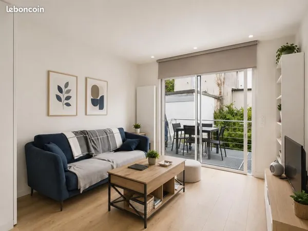 Studio 3 pièces 59 m²