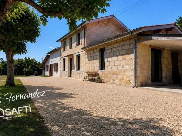 Maison 116 m² au coeur des vignes à Lamarque