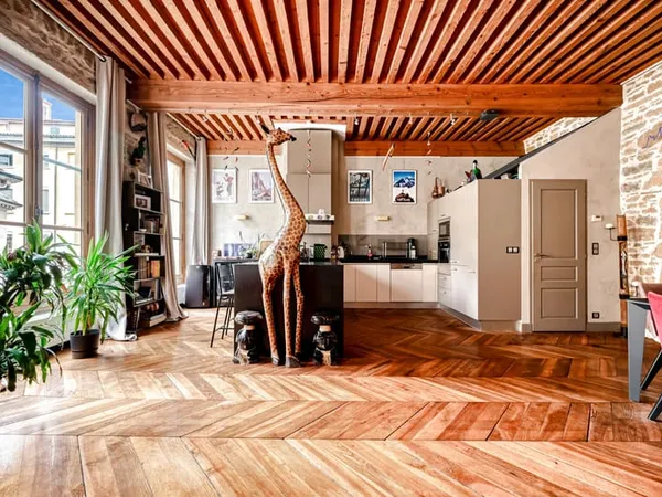 Lyon 1er Capucins - Appartement de 131 m2 et 3 chambres
