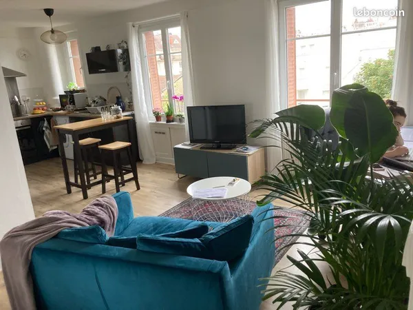 T2 meublé 40m2 centre-ville Darcy