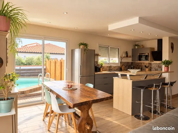 Maison T5 de 130 m2 avec piscine - Banyuls-des-Aspres