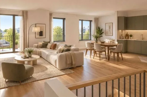 Duplex 5 pièces 94 m²
