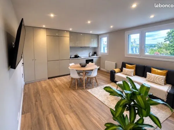 Joli appartement à la frontière suisse de Genève - Proche gare et disponible immédiatement