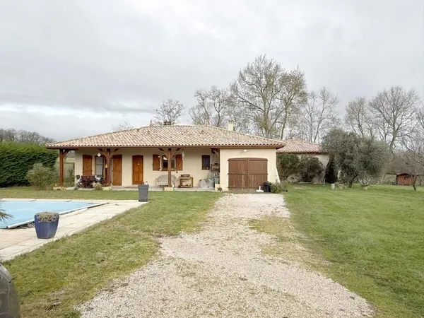 A Orbessan, villa de plain-pied à vendre