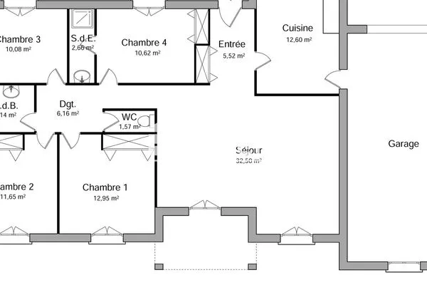 Maison 5 pièces 110 m²