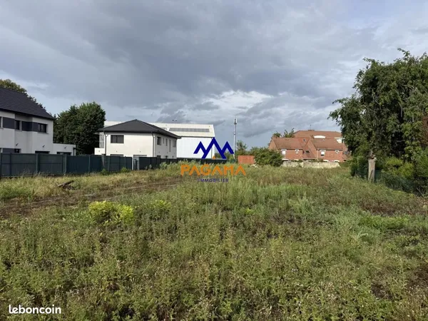 Terrain 1 981 m² Pont A Marcq