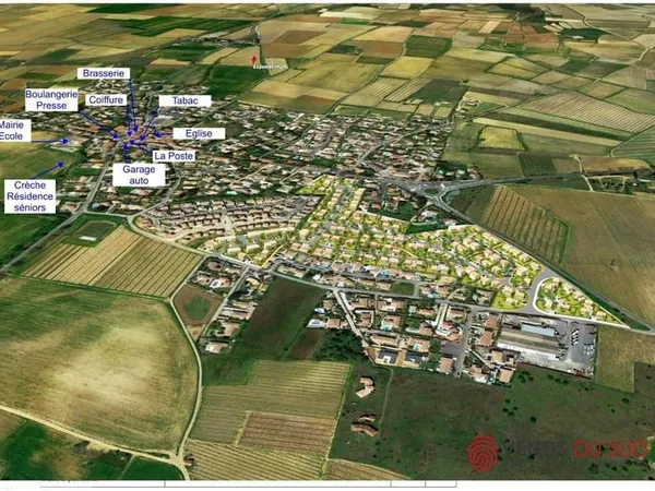 Terrain en lotissement