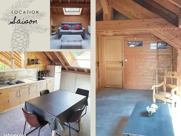 Studio meublé de 50 m² avec terrasse - Le Bourg-d'Oisans