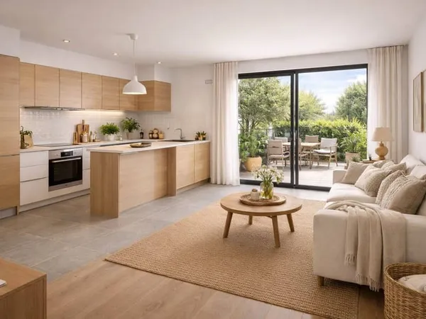 Appartement 3 pièces 61 m²