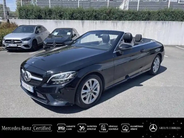 Mercedes Classe C cabriolet 220 d 194ch avantgarde line 9g-tronic — photo 12