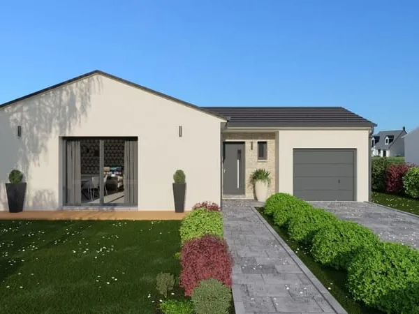 Projet de construction d'une maison 101 m² avec terrain à PRISSE (71)