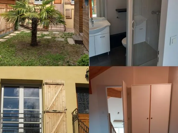 Loue T2 Bis Duplex dans maison Toulousaine