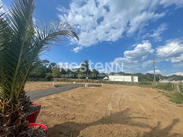 Terrain à bâtir de 381 m² ? Locqueltas - Meucon