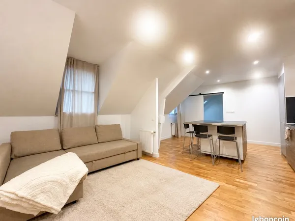 Appartement F2 avec parking et cave - Luzarches - Proche centre-ville