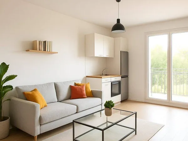 Appartement 2 pièces 43 m²