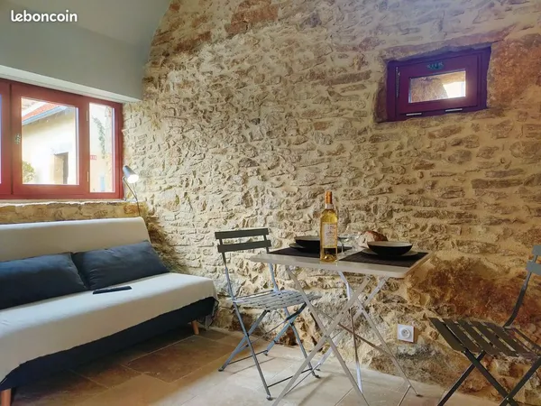 Gîte meublé équipé avec jardin