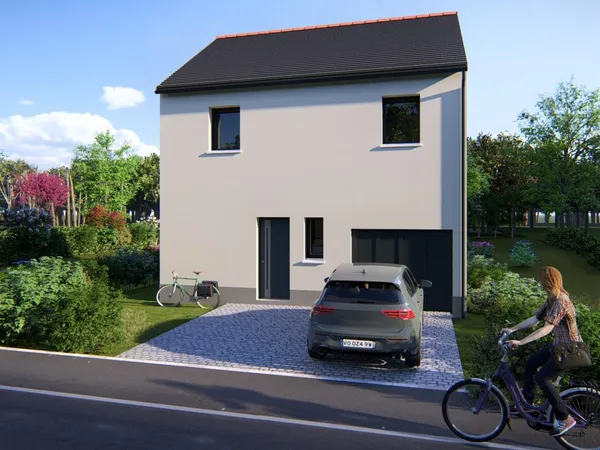 Terrain + maison 73 m²