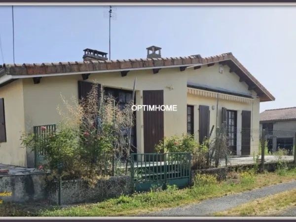 Maison à vendre 5 pièces Proche de BROSSAC (16)