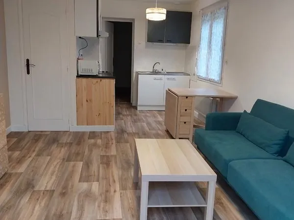 Location meublée 40m2 avec jardin