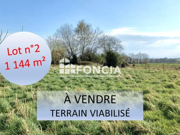 🌿 À VENDRE - Terrain à bâtir de 1 144 m2 viabilisé 🌿
