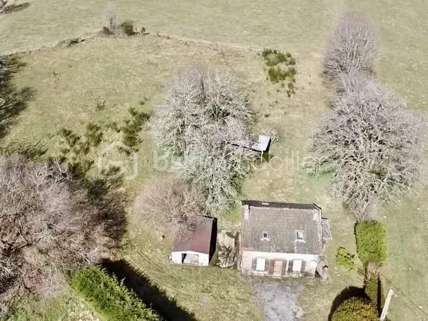 Maison en pierre avec grand terrain sans voisins
