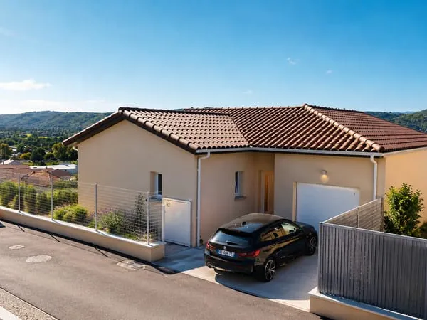 CHANAS -- VILLA CONTEMPORAINE D'EXCEPTION | VUE PANORAMIQUE S
