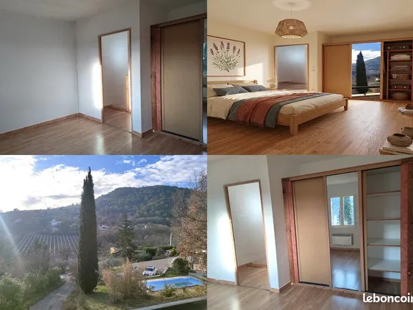 MANOSQUE - T2 +/- 50 m² - TERRASSE + PARKING PRIVÉS