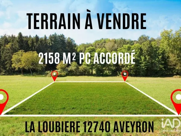 Terrain 2158 m²