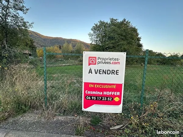 Terrain 603 m² Fellering