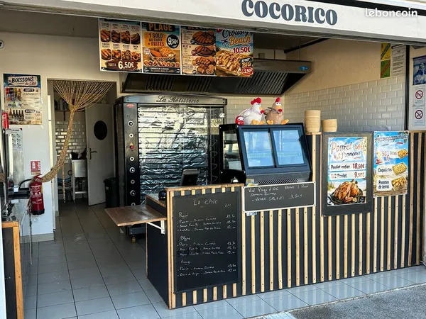 CESSION FONDS DE COMMERCE — RÔTISSERIE / Street food — Frontignan Plage (Halles Rivage)