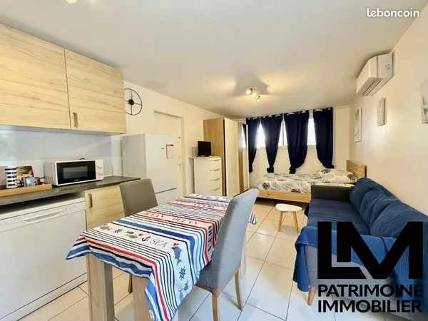 Studio 1 pièce 28 m²