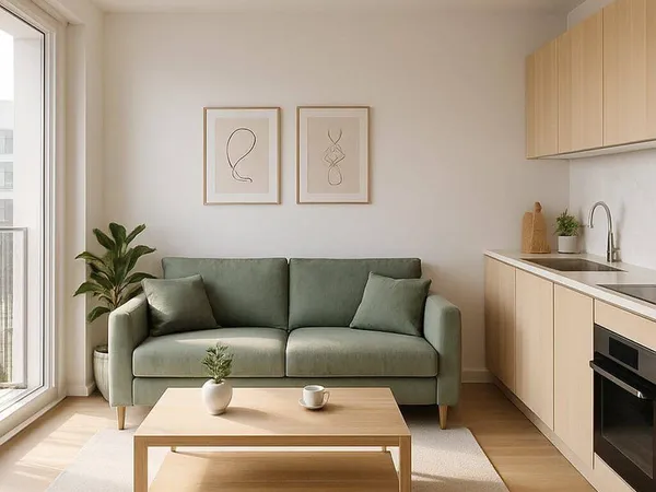 Appartement 2 pièces 46 m²