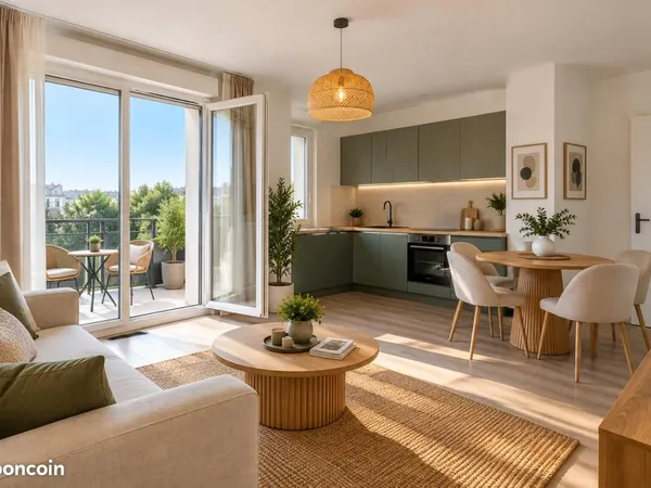 Appartement 2 pièces 45 m²