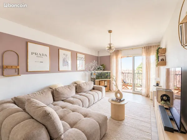 Appartement 3 pièces 61 m²