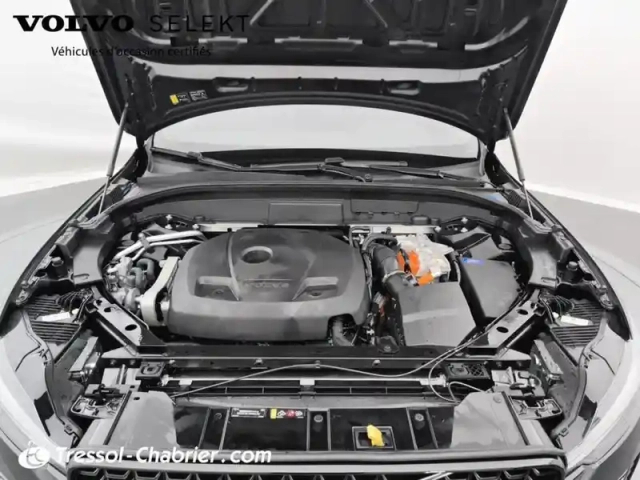 Volvo Xc60 t6 awd hybride rechargeable 253 ch+145 ch geartronic 8 plus style dark — photo 7