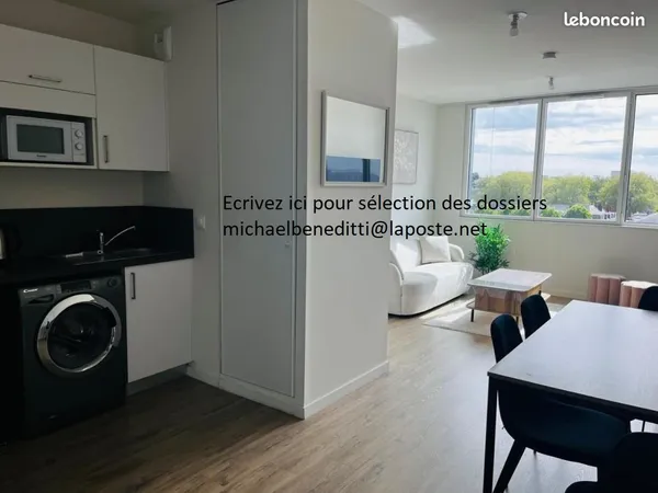 Appartement Location Angers 2p 39m² 551€