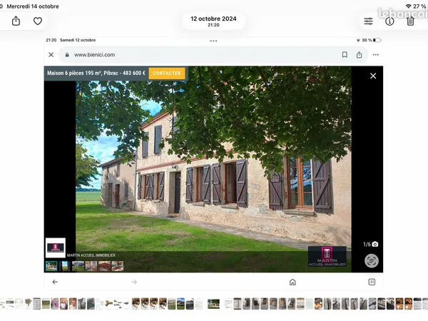 Particulier vend maison Pibrac