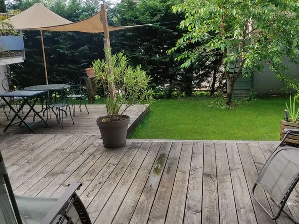 Vente appartement t4 89 m² avec jardin