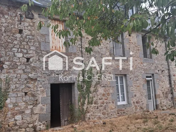 Maison en pierres à renover, beau vomule